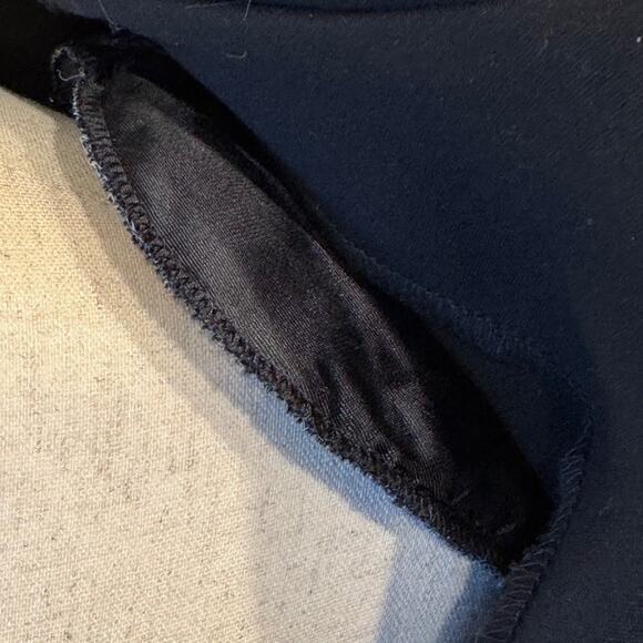 Joseph Ribkoff jacket military style black Ponte knit with gold buttons Sz 6 - Picture 10 of 10